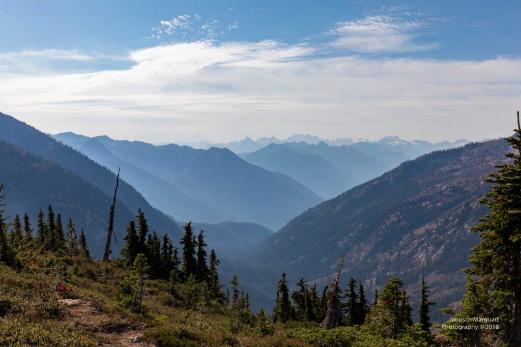 Blick in die Wildnis der North Cascades Mountaines.