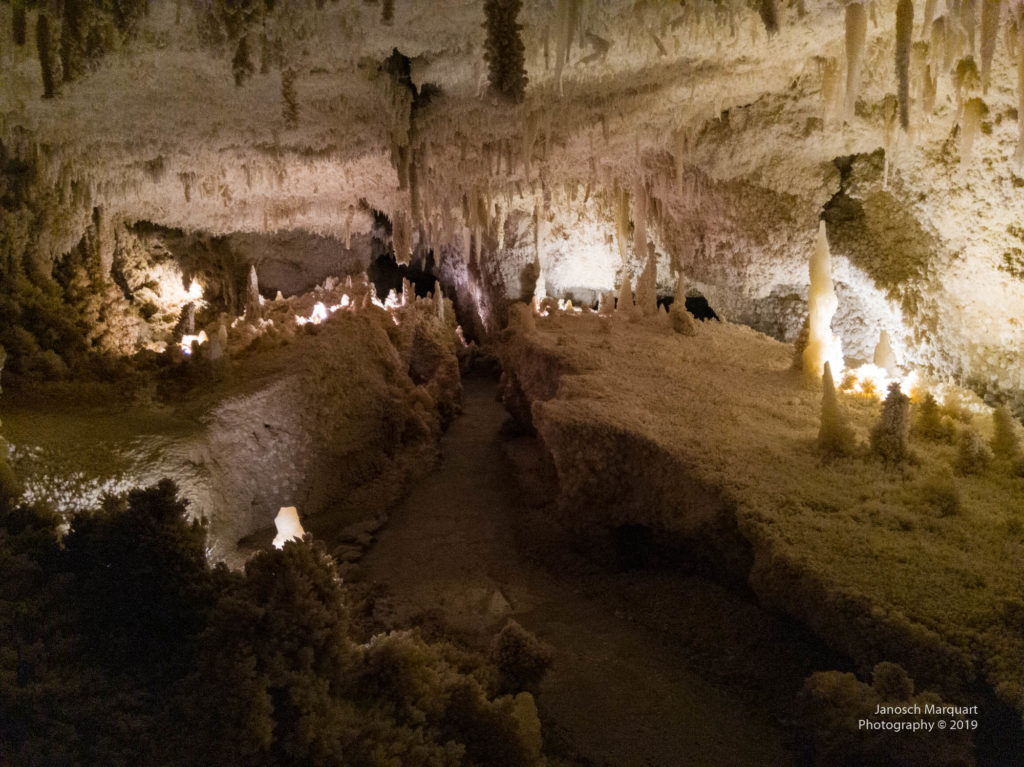 In der Sonora Cavern in Texas.